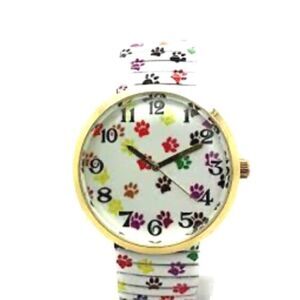Lots of Paws analog stretch watch